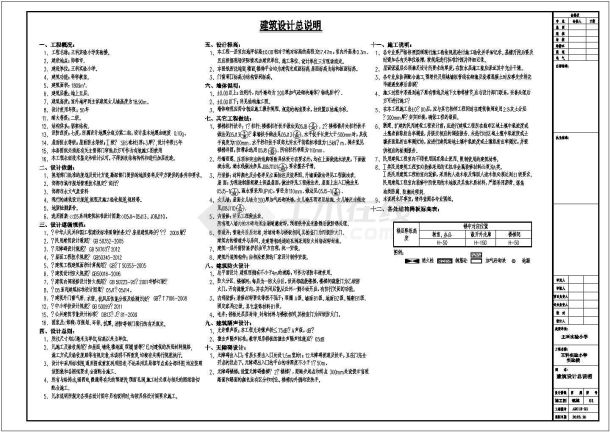 邯郸市某实验小学建筑设计图-图一