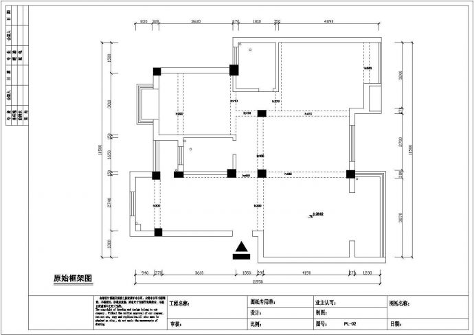一套齐全的欧式三室两厅装修设计图纸_图1