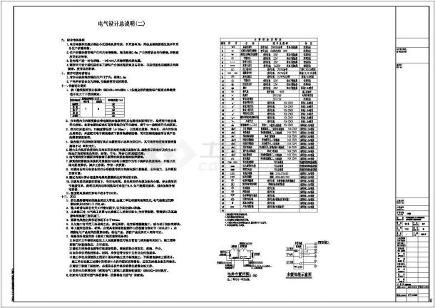 【上海】某甲级设计院大型住宅项目全套电气施工图纸，共116张（内含3栋一类高层、地下室，附完整计算书）-图二