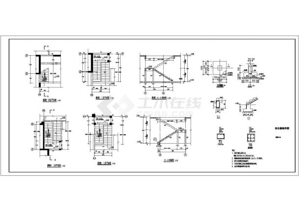 7度区0.15二类场地18层剪力墙住宅结构施工图-图二