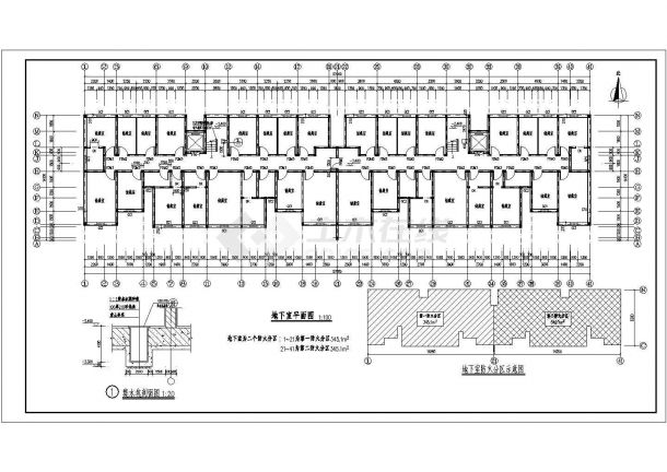  Detailed architectural plan of a modern residential building in a community - Figure 1