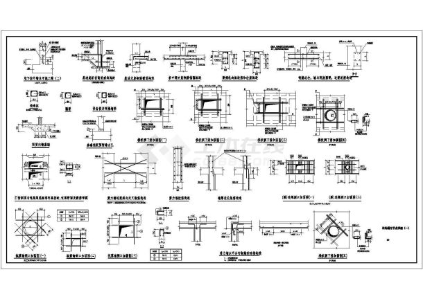 一地方32层剪力墙结构CAD平面布置参考图-图二