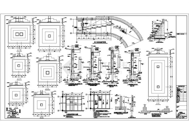 18层高烈度区框架剪力墙商住楼结构施工图（46张）-图二