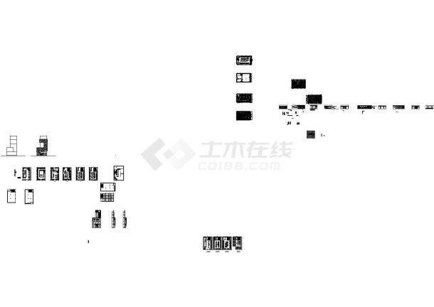 XX喜梦客餐厅室内装修cad施工图和效果图全套-图一