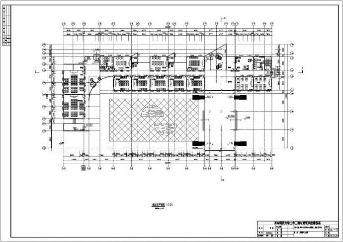 某高校培训中心设计建筑初设施工图_图1