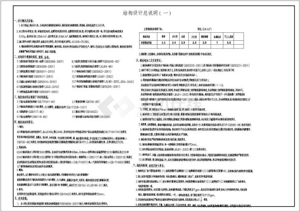 某写字楼1楼结构平面布置详图-图一