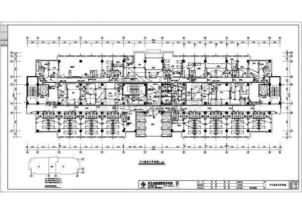 大型医院综合楼全套电气施工图纸（含完整二次控制原理图）-图二