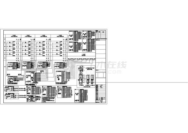 【河北】七层剪力墙住宅楼电气施工图，共24张-图二