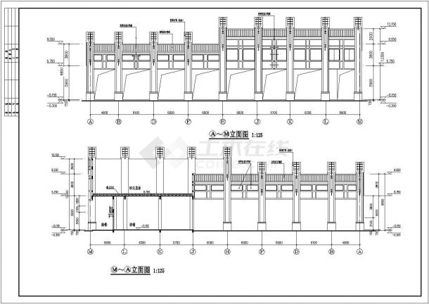 广东某地21层商住楼建筑施工图-图二