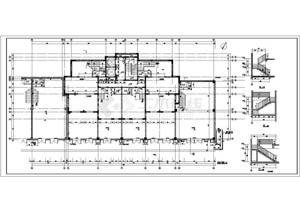 某地高层框架结构居住建筑全套施工图（18层）-图二