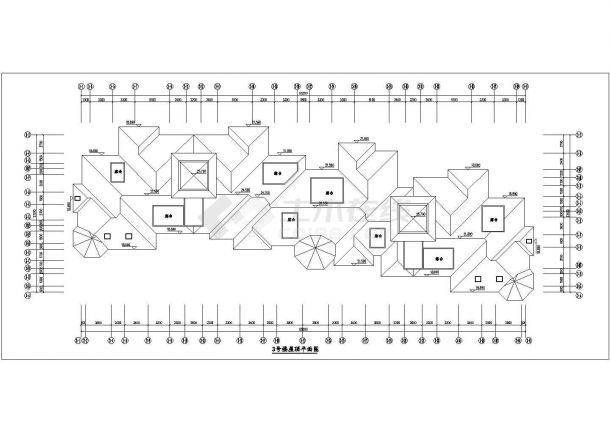 绿城欧式多层住宅建筑方案设计图纸-图二
