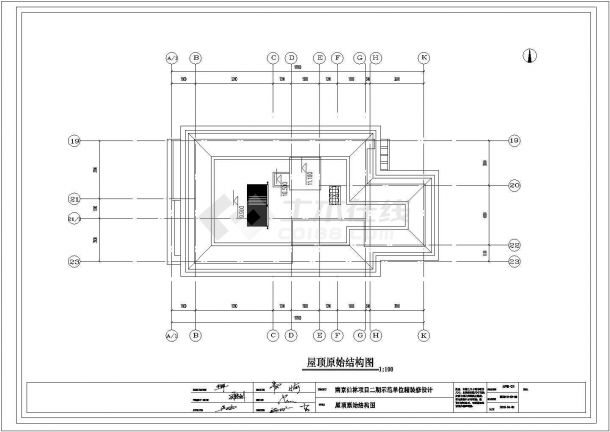南京某地三层别墅室内装修施工图纸-图二