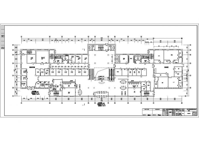 【黑龙江】九层框架结构三级综合医院建筑方案图_图1