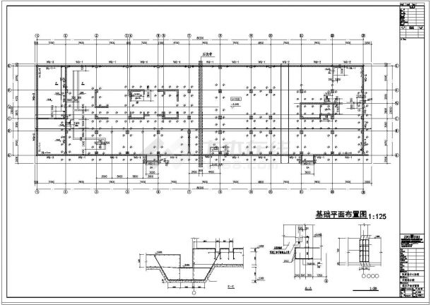张家港市某医院十七层框剪结构图纸-图二