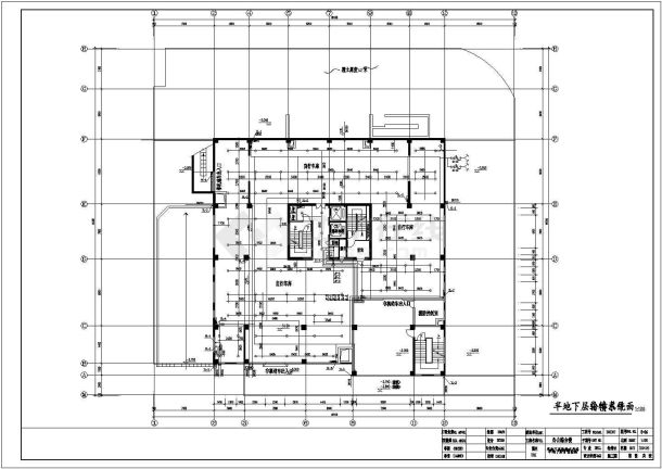 某地十二层办公楼给排水设计施工图-图二