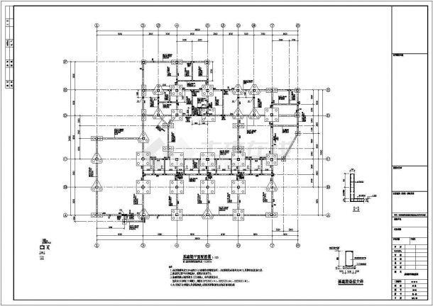 某地3层框架结构幼儿园全套结构施工图 -图二