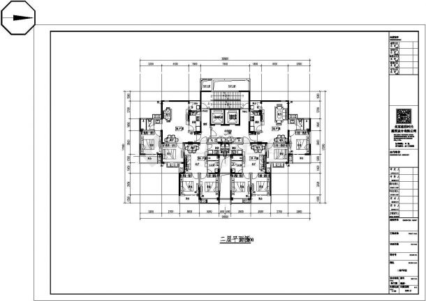 某小区高层剪力墙住宅30-400平米户型平面设计方案图-图二