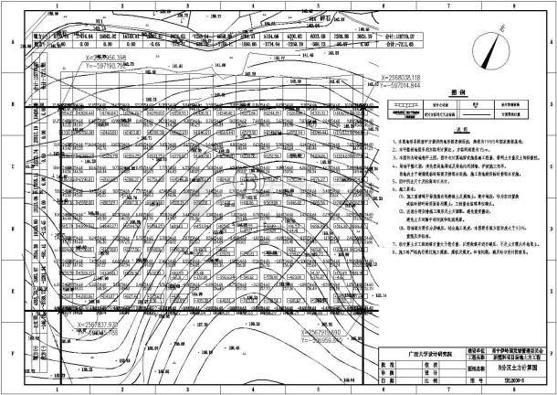 广西新燃料项目场地土方工程施工图纸-图二
