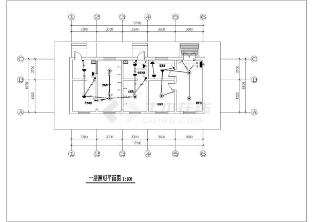 华北某火车站锅炉房施工设计全套图纸-图二