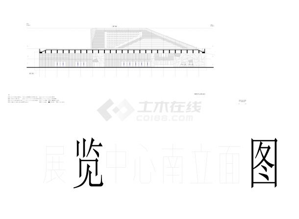 杭◆东湖大剧院 新建工程 幕墙图纸（境外设计）-图二