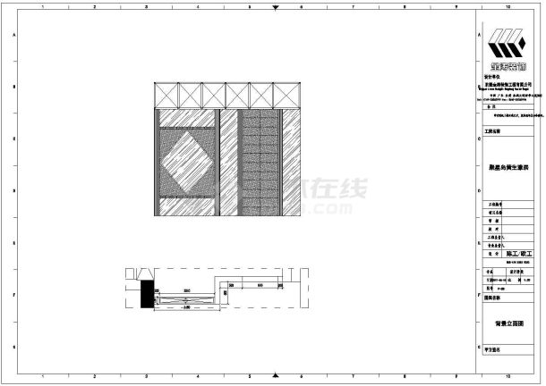 星河208平方居室建筑设计装修图纸-图一