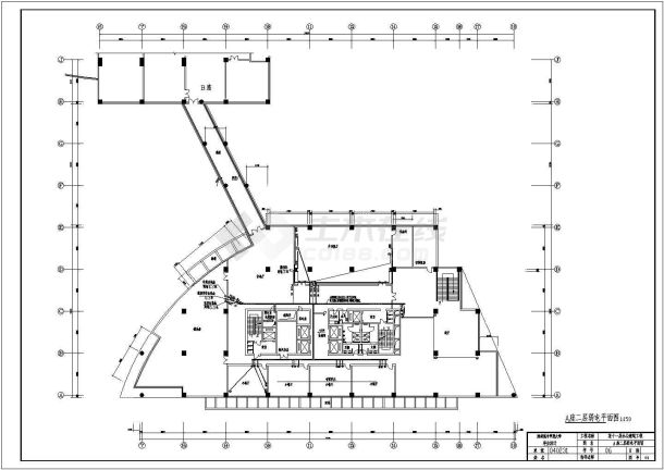 某地十一层商业办公建筑弱电设计施工图（毕业设计）-图一