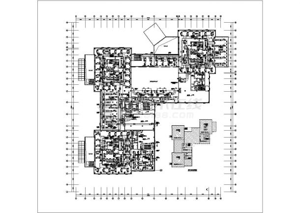 某二十一层酒店暖通设计全套施工图-图二