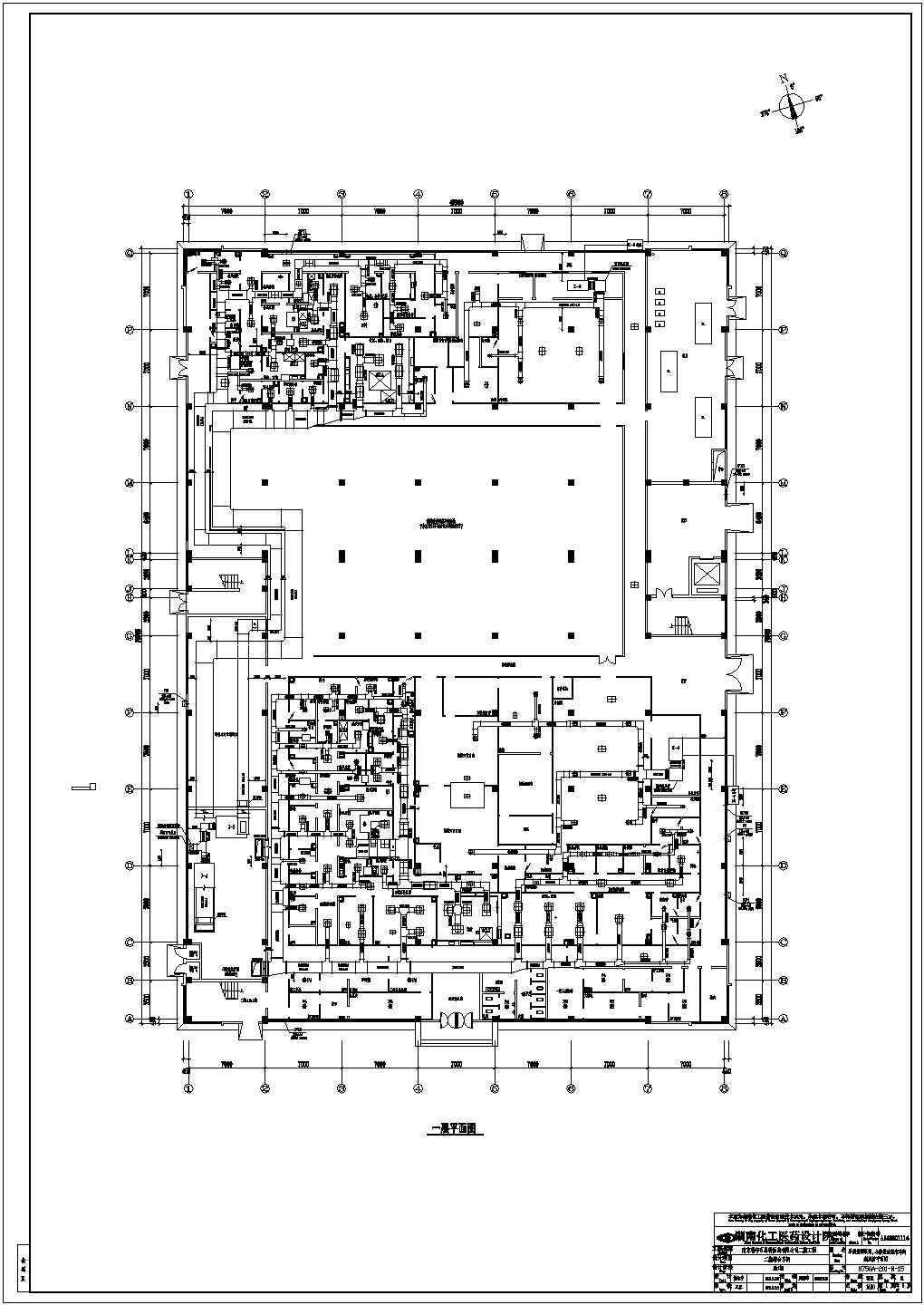 百斯特制药厂房空调全套设计施工图