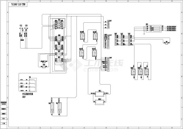 某项目变压器高压变频器控制原理图设计-图二