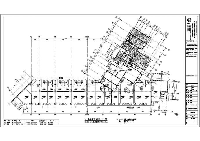 某地十一层住宅小区建筑设计施工图_图1
