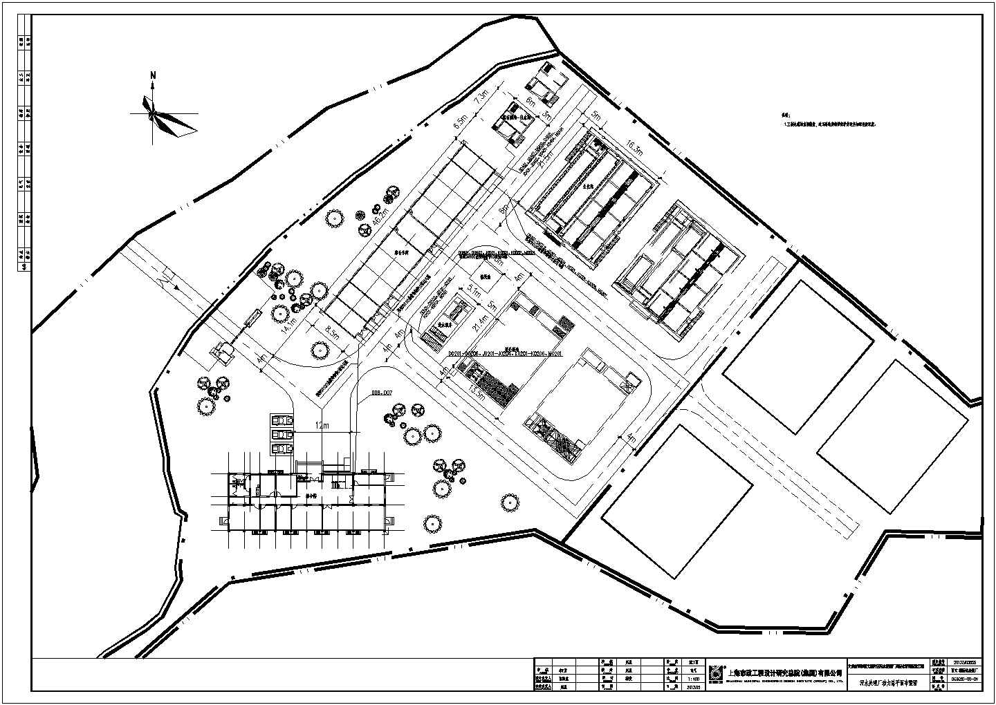 温州污水处理厂各功能房间电气设计施工图