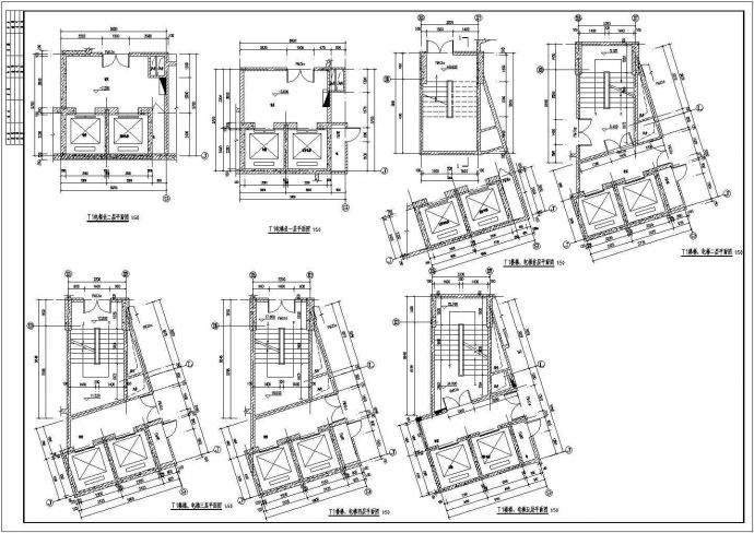 广东省某地上23层、地下2层框剪结构商业大夏建筑施工图_图1