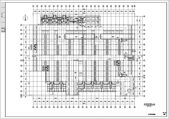 某地高层住宅小区地下室建筑结构施工图_图1