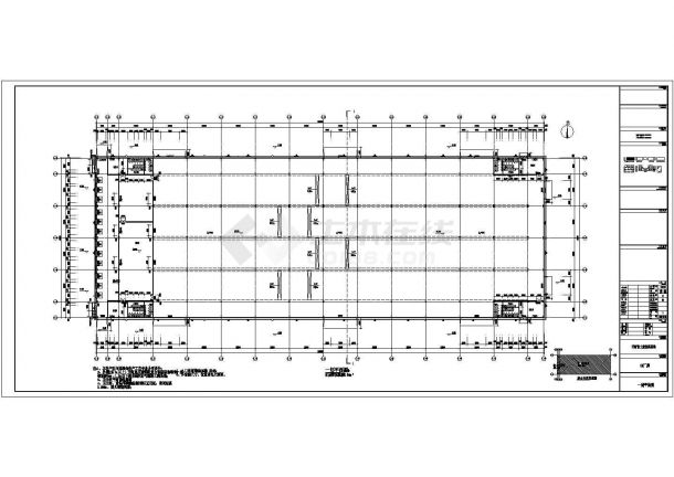 某地区单层钢结构厂房建筑设计方案-图二