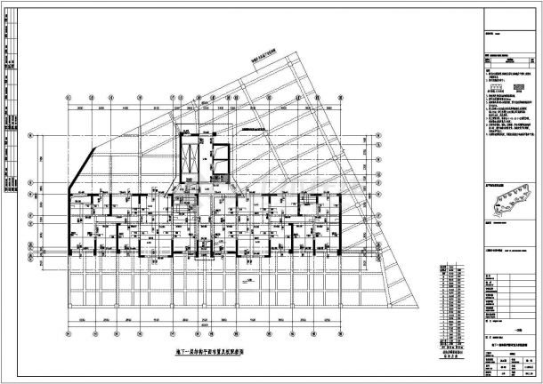 某地22层剪力墙结构住宅结构施工图-图二