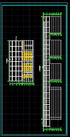 某商场建施设计CAD图（附带地下二层停车场）-图二