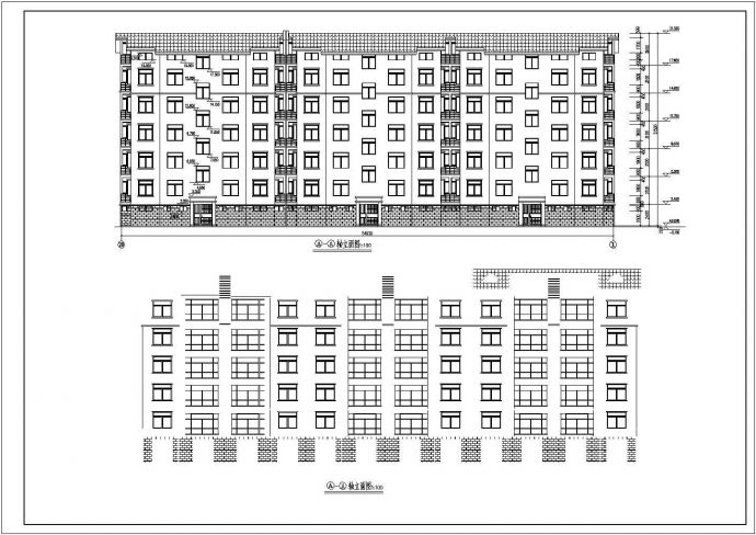 【山东】6层砌体结构住宅建筑及结构施工图_图1