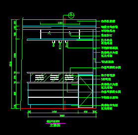 商业餐厅布局装修CAD平面图图库设计-图二