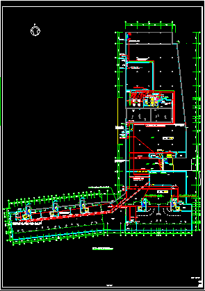 某住宅楼地下车库全套电气CAD方案图纸-图二
