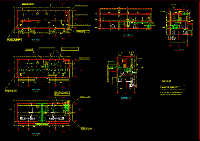 中央空调控制室cad系统设计施工图纸_图1