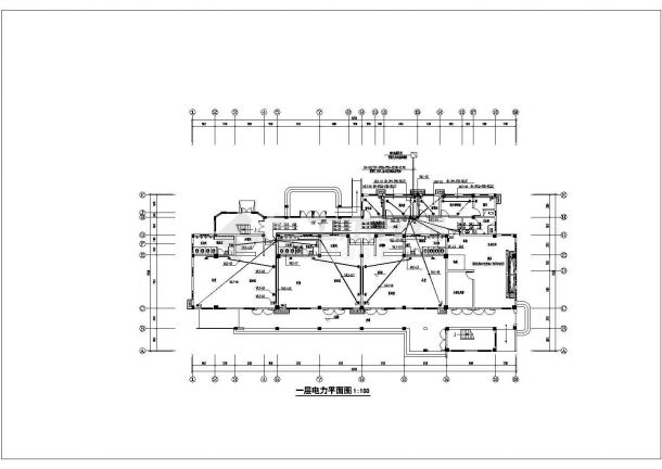某地三层幼儿园电气设计全套施工图-图二