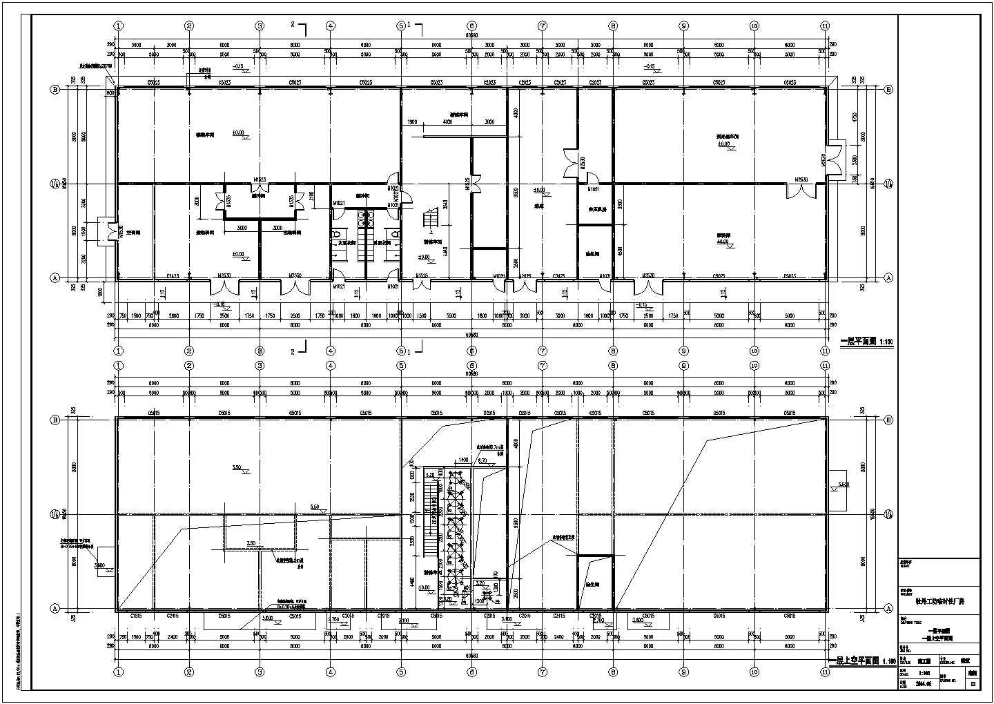 某钢结构铜陵牡丹工坊建筑设计施工图