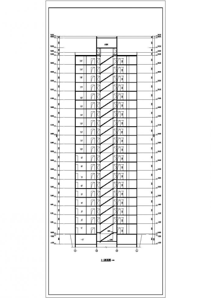 某二十层框剪结构经济适用房建筑施工图（恒温恒湿项目）_图1
