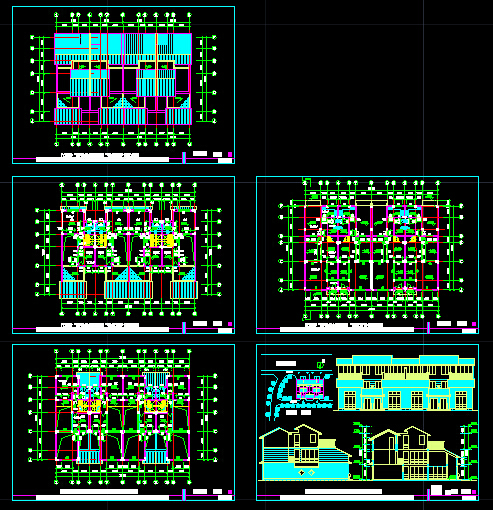 镇江市规划设计研究设计CAD详情图_图1