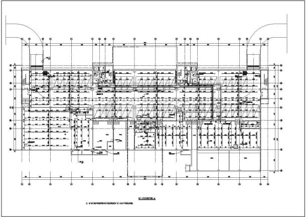 某十六层多功能综合楼全套给排水设计图纸（含水喷雾系统）-图一