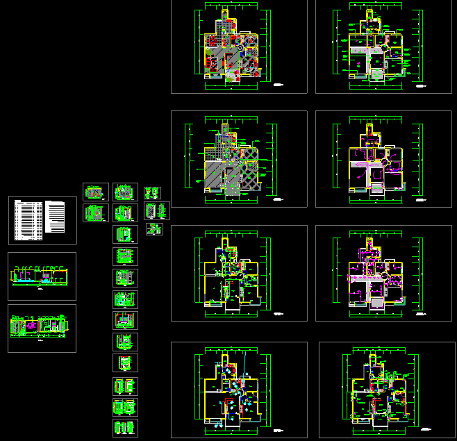 某小区经典的住宅楼CAD建筑设计施工图_图1