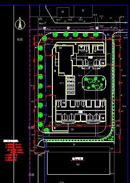 某小高层住宅楼建筑CAD方案设计平面图纸-图二