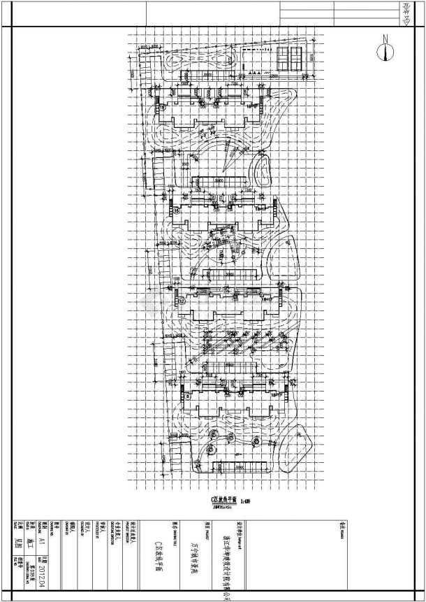 【万宁】城市景苑景观工程园林设计图纸-图二