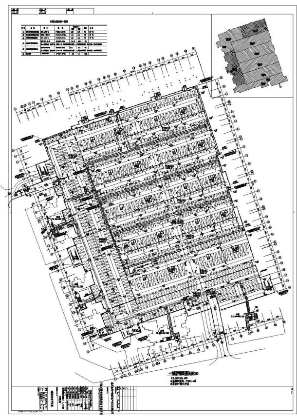 重庆地下2层框架结构地下车库全套给排水施工图-图二