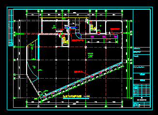 某高层地下车库通风及排烟系统cad平面施工设计图-图二